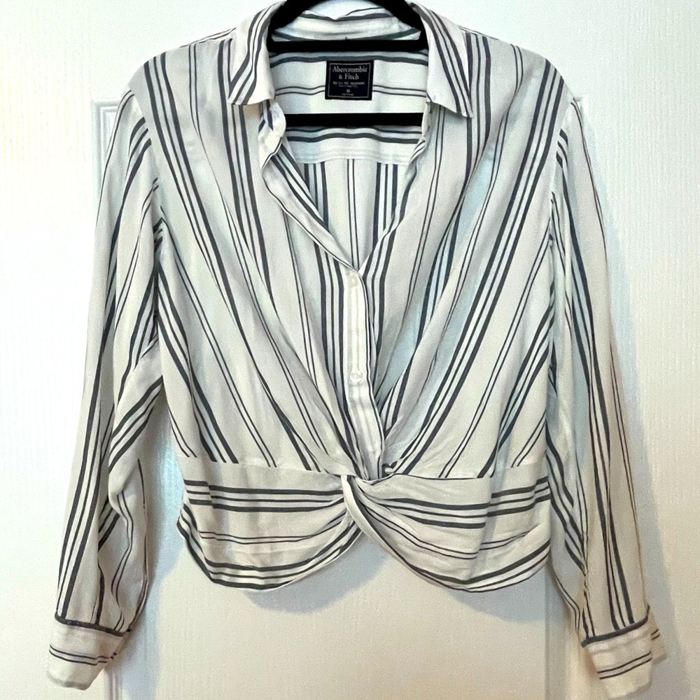 Abercrombie Twist Tie Shirt
